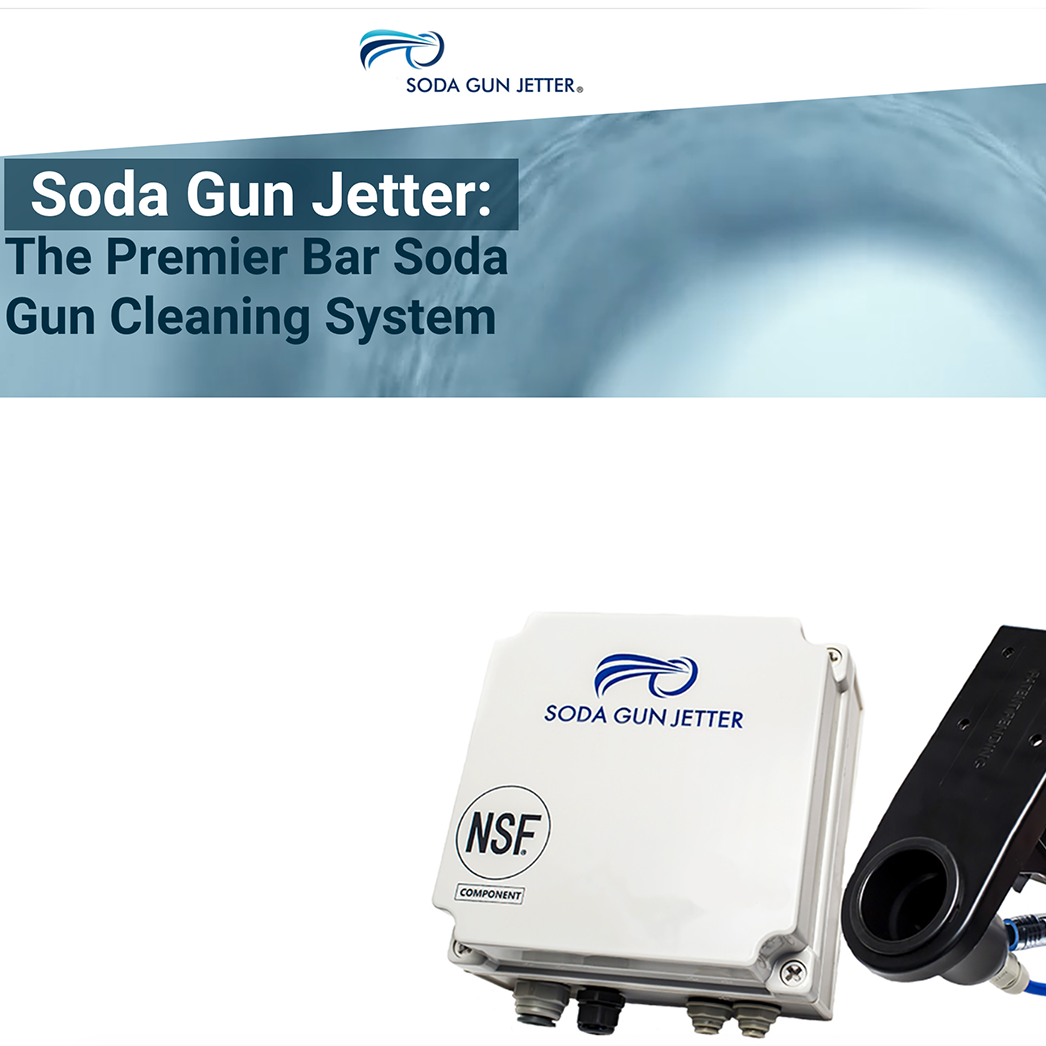 Soda Gun Jetter mobile view showing product details